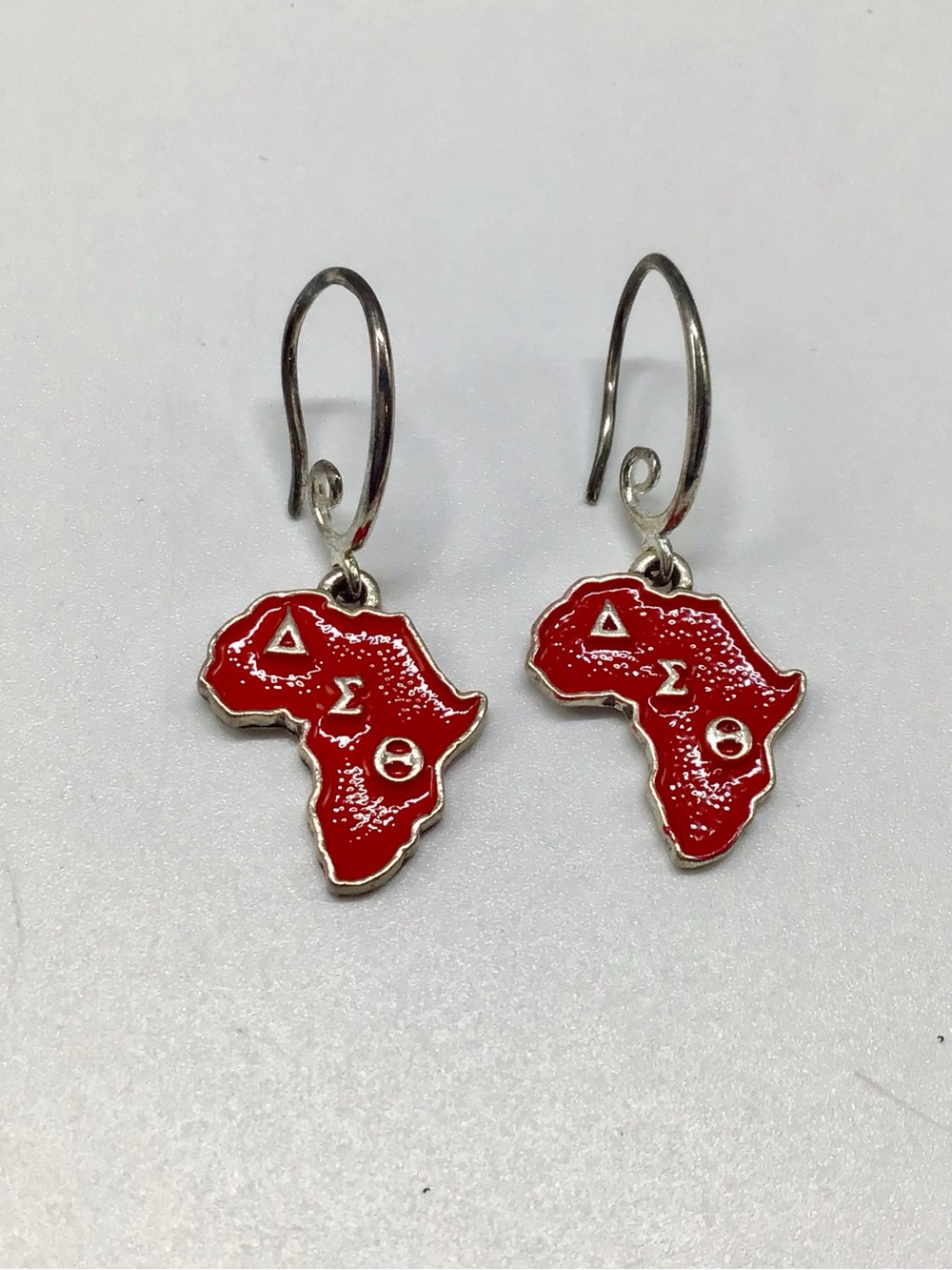 Delta Sigma Theta Dangle Earrings